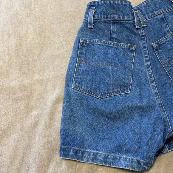 Action West Vintage 80’s Blue‎ Denim Shorts - Picture 6 of 9